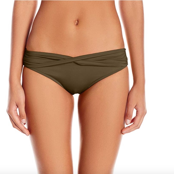 seafolly olive green bikini